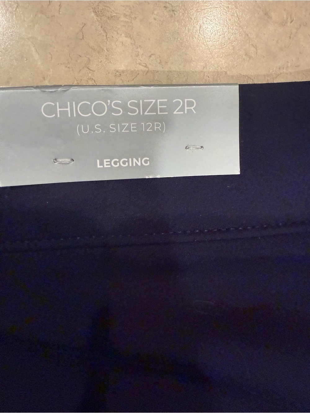 NWT Chico's Size 12 Dark Navy Legging